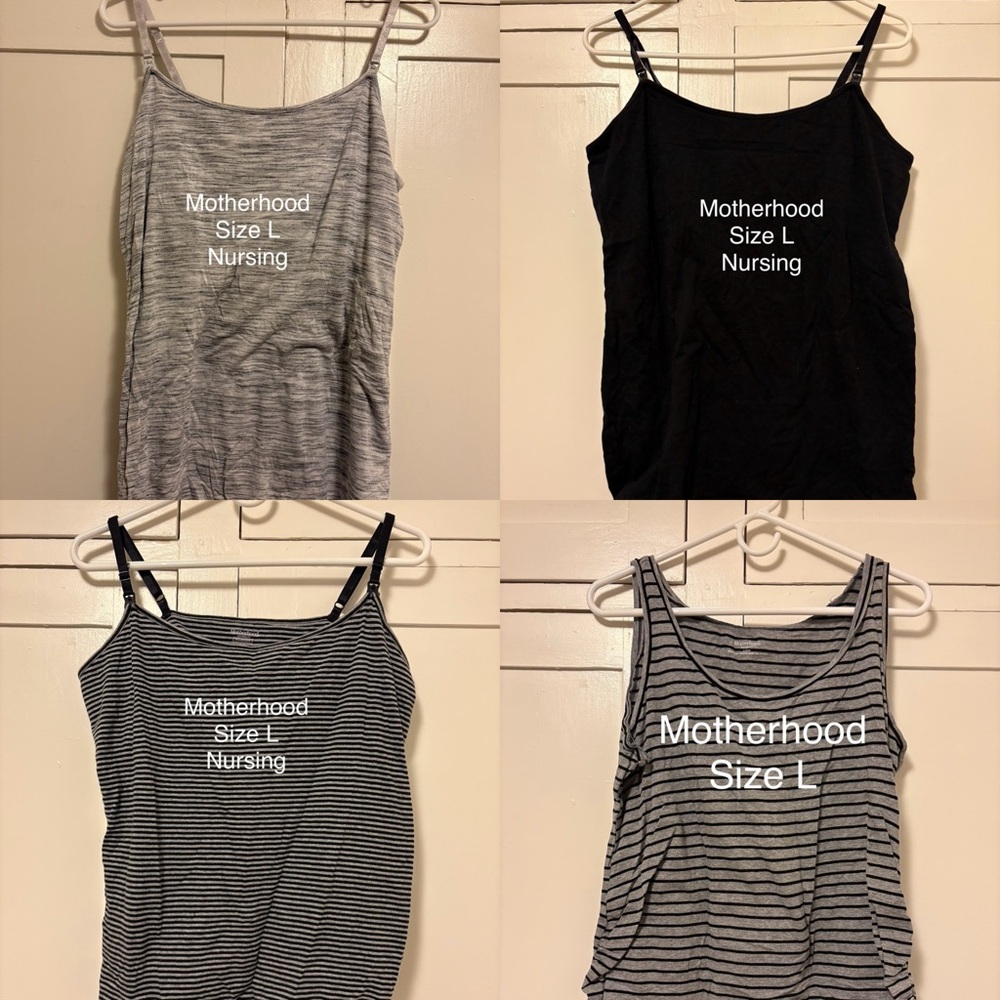 Motherhood Maternity/Nursing Tanks
Size L